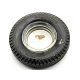Vintage Seiberling Tire Ashtray 6"