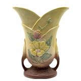 Hull Pottery Magnolia Double-Handled Vase 11"