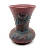 Van Briggle Pottery Anemone Pattern Mulberry Vase