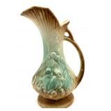McCoy Pottery Grape Leaves Pitcher 9"