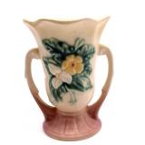 Hull Pottery Wildflower Double-Handled Vase 5.5"