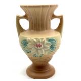 Hull Pottery Water Lily Double-Handled Vase 6.5"