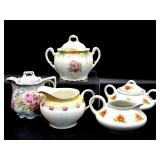 Bavaria and Germany Porcelain Creamers and Sugars
