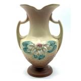 Hull Pottery Water Lily Double-Handled Vase 9.5"