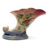 Hull Pottery Wildflower Cornucopia Vase 6.5"