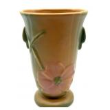 Weller Pottery Wild Rose Vase 6.5"