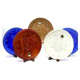 Vintage Fenton United States Bicentennial Plates