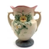 Hull Pottery Wildflower Double-Handled Vase 6.5"