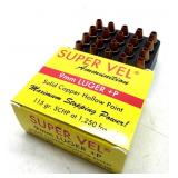 (20) Rnds 9mm +P, 115 Gr Solid Copper HPSuper