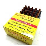 (20) Rnds 9mm +P, 115 Gr Solid Copper HPSuper
