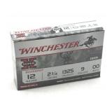 (5) Rnds 12 Ga. 2 3/4 00 Buck, Winchester