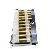 (4) Rnds 338 Federal, (6) Empty Brass