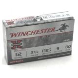 (5) Rnds 12 Ga. 2 3/4 00 Buck, Winchester