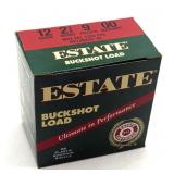 (25) Rnds 12 Ga. 2 3/4 00 Buck, Estate