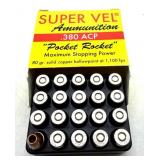 (20) Rnds .380 ACP, 80 Gr. Solid Copper HPSuper