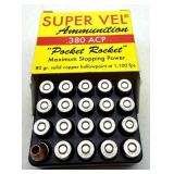 (20) Rnds .380 ACP, 80 Gr. Solid Copper HPSuper