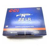 (300) Rnds .22 LR, CCI - 40 Gr.