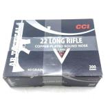 (300) Rnds .22 LR, CCI - 40 Gr.