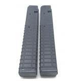 (2) 30 Rnd Magazines, 9mm Bushmaster, Polymer