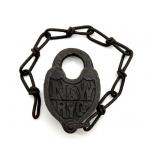 Vintage Norfolk & Western Railroad Lock with