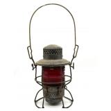 Vintage Rock Island Adlake Railroad Lantern with