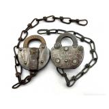 (2) Vintage/Antique Southern Pacific Railroad