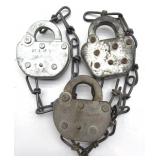 (3) Vintage Atchison Topeka & Santa Fe Railroad