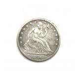 1858-O Seated Liberty Half Dollar