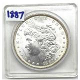 1887 Morgan Dollar