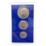 1976 Bicentennial Coin Set : Eisenhower Dollar,