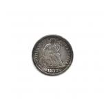 1877 Seated Liberty Dime