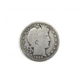 1908-D Barber Half Dollar