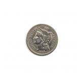 1868 Three Cent Nickel