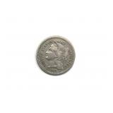 1865 Three Cent Nickel