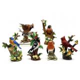 Lefton and The Danbury Mint Porcelain Bird