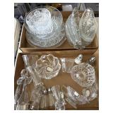 Crystal Angels, Bowls, Egg Plate, and More