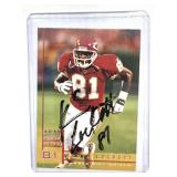 Kevin Lockett Autographed 1998 Leaf Donruss