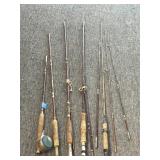 Vintage Fishing Rods : Wright & McGill, Heddon