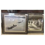 (3) Harry Hartley Framed and Signed Photographs,