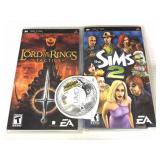 (3) Sony PSP Games : the Sims 2, Lord of the