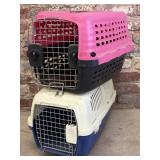 (2) Small Pet Taxi Pet Carriers18" x 12" x 12"