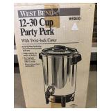 West Bend 12-30 Cup Party Perk