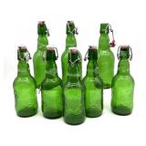 Grolsch Green Glass Flip Top Bottles