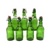 Grolsch Green Glass Flip Top Bottles