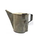 Vintage Galvanized Watering Can 12.5" Tall-