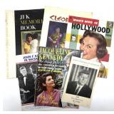 JFK Publications, Cleopatra Movie Book, and 1954