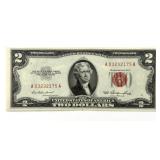 Series 1953 Red Seal Two Dollar Note
