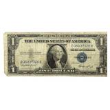 Series 1935 E Silver Certificate One Dollar
