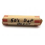 1950s-D&P Wheat Cents in Roll- contents