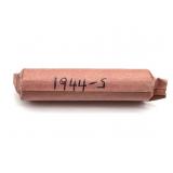 1944-S Wheat Cents in Roll- contents